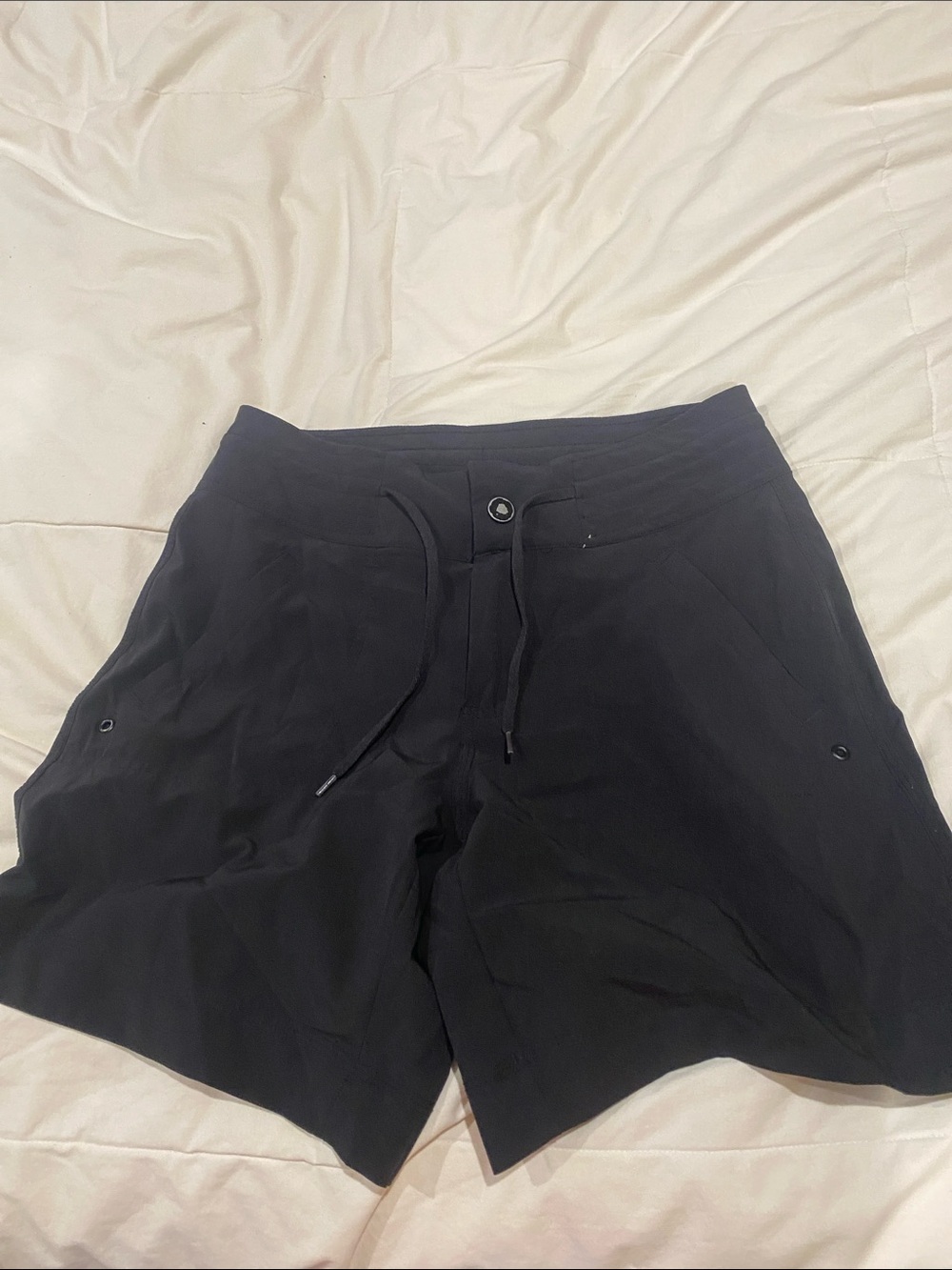 Athletic Works Black Women's Drawstring Bermuda Shorts